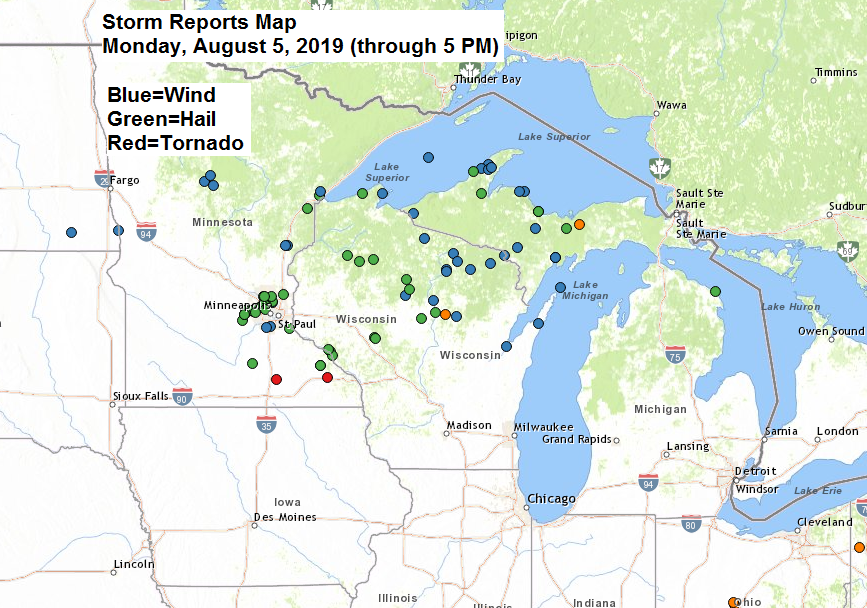 Rainfall and Storm Reports from around the Northland