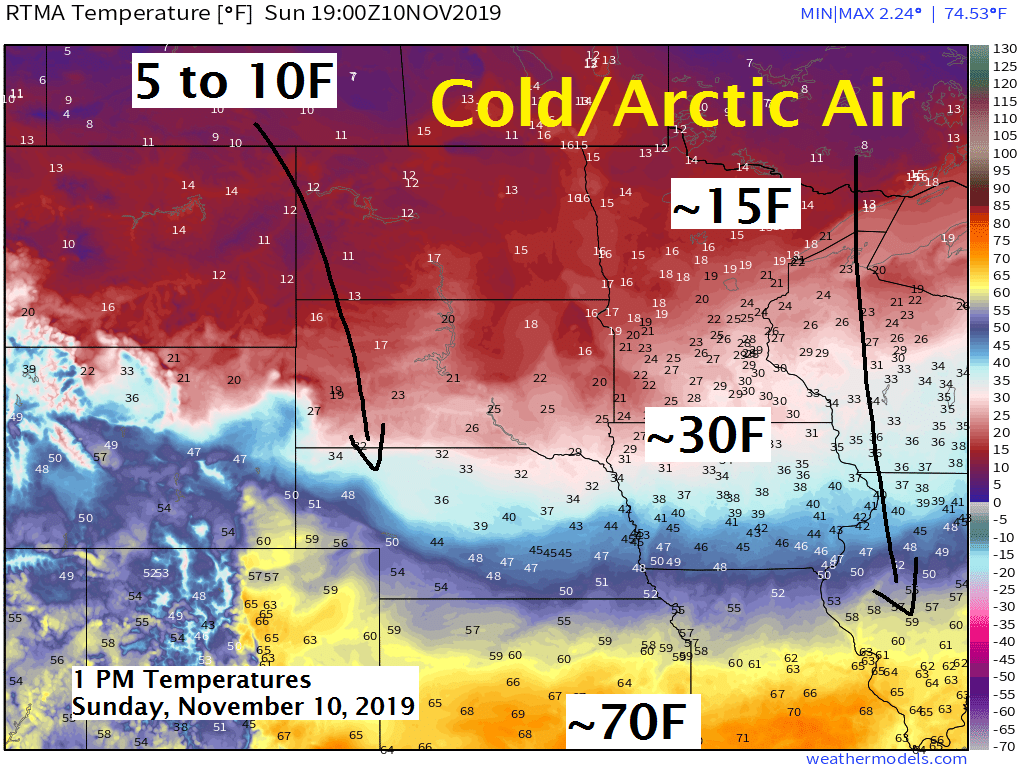 Frigid! Record/Near Record Cold possible on Monday; lake effect snow along the South Shore and in north-central Minnesota