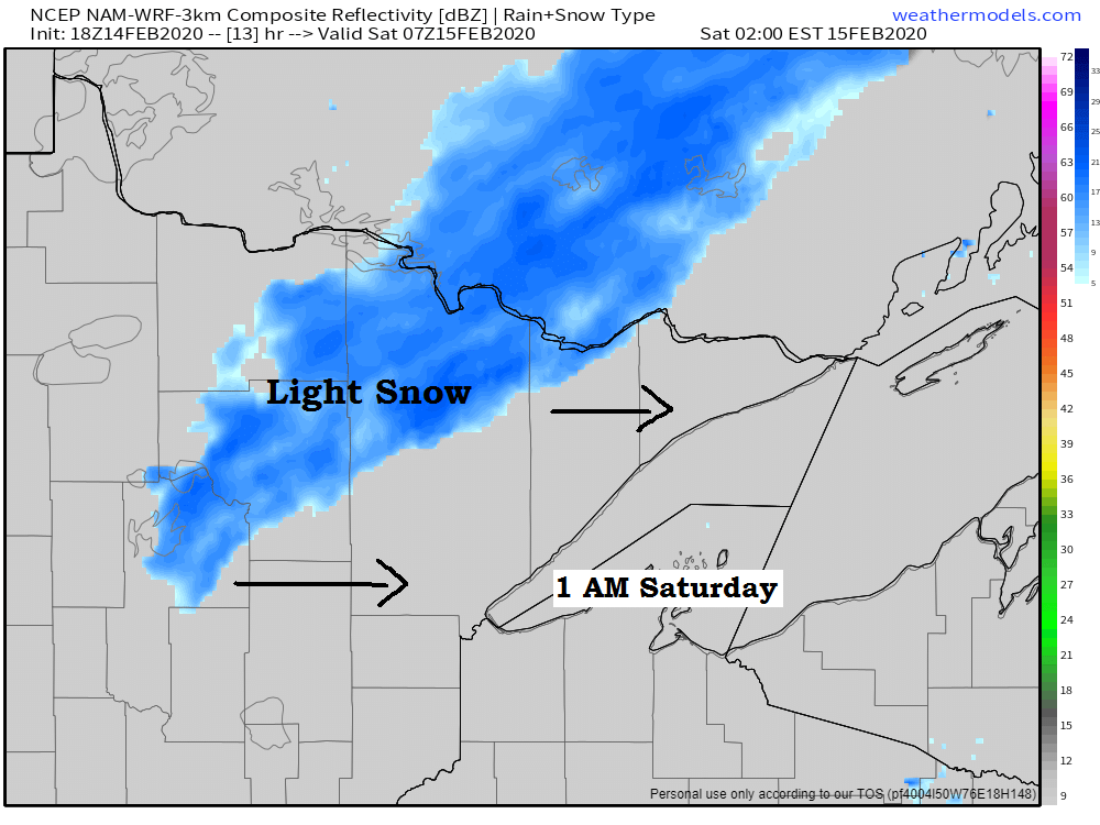 Milder tonight and Saturday, a little snow possible (northern MN) Colder Sunday; arctic blast middle of next week; 40s possible next weekend