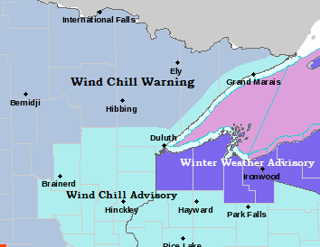 Frigid through Friday morning, wind chill warnings and advisories in effect; another arctic blast possible early/middle part of next week