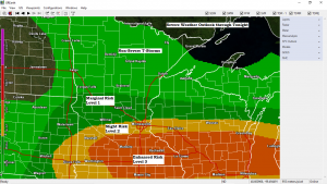 Tuesday afternoon weather update