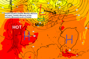 Pleasant weather across the Northland this week