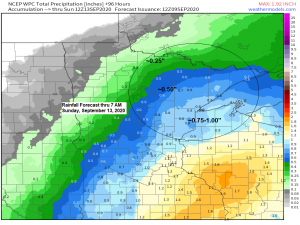 Another frosty night ahead; rain and some smoke possible Friday night and Saturday