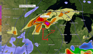 Sunday morning weather update