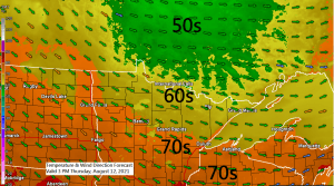 Very pleasant weather across the Northland through early next week