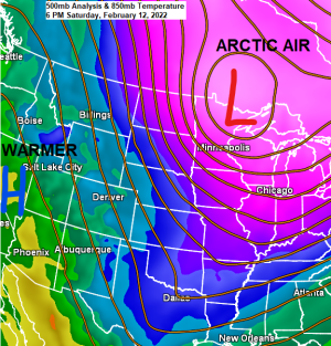 Bitterly cold tonight; A little snow Sunday night; Cold weather continues into next week