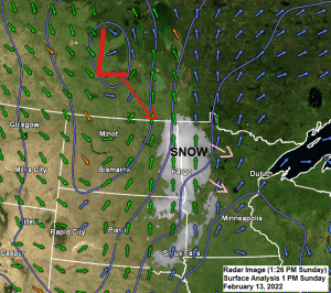 Some snow this evening otherwise another cold night ahead