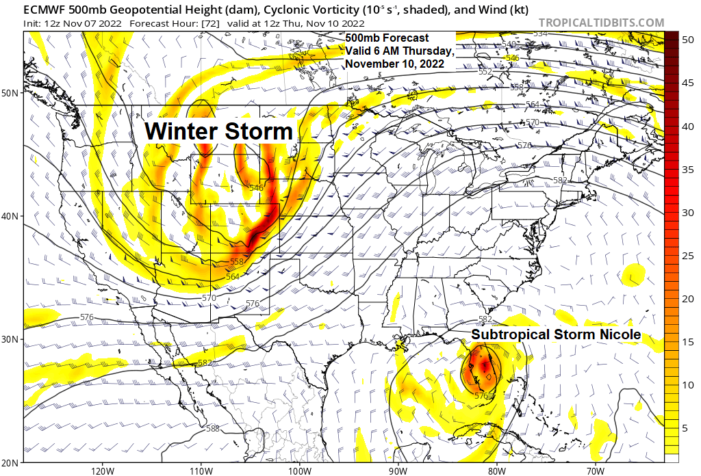 Scattered downpours (isolated t-storms) Tuesday PM-Wednesday; A strong storm brings widespread rain, snow and windy weather to the Northland Thursday-Friday; Gale and Storm Force Winds possible over Lake Superior Thursday-Friday AM