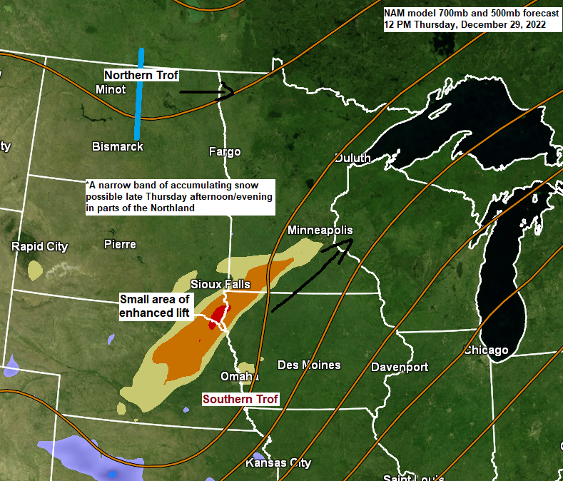 Some snow and a wintry mix possible Thursday afternoon-evening; Winter Storm potential for the early to middle part of next week; A recap of the 2022 severe weather season