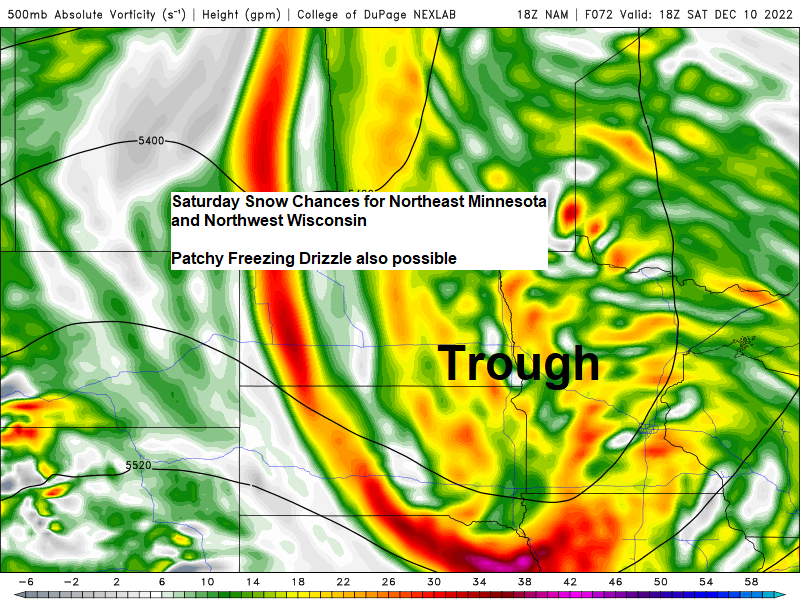 Fog potential Thursday night/Friday morning; Some snow Saturday; Update on a potential storm for next week; Fall 2022 Climate Summaries