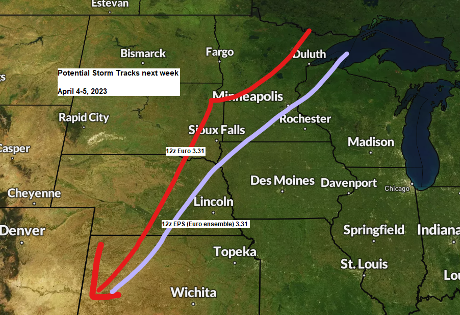 Storm Potential Next Week (April 4-5)