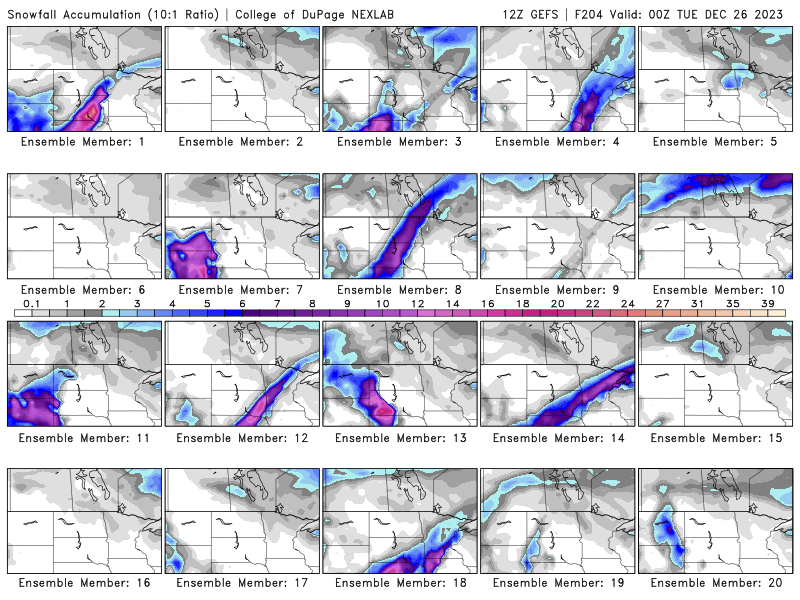 Snow showers tonight; Rest of the week looks dry