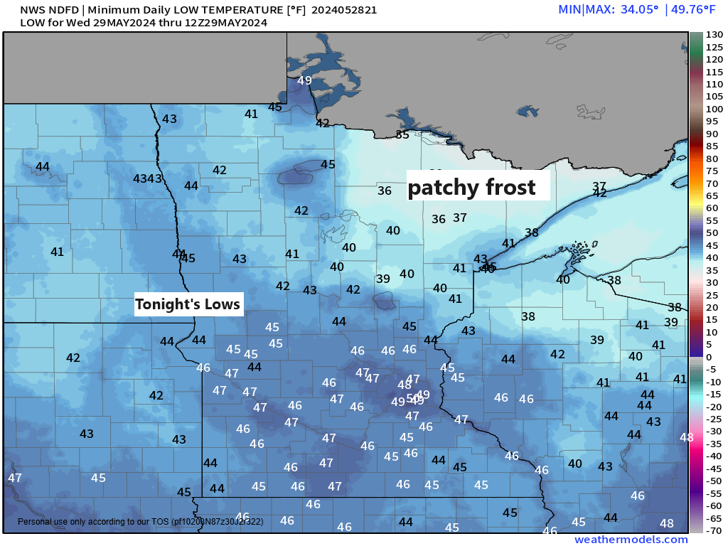 Mainly dry Wednesday-Thursday; Some rain possible at times late Thursday night into early next week