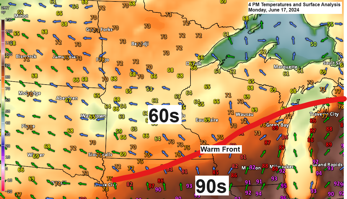 Scattered showers/t-storms tonight and Tuesday; More rain chances ahead late week/weekend