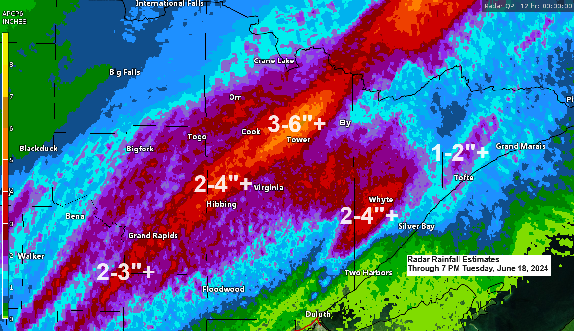 Flash Flood Update; Rainfall and Storm Reports