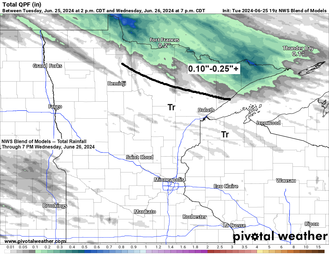 Turning cooler the next few days; Scattered showers late tonight-Wednesday; More rain chances Friday-Saturday and again early next week
