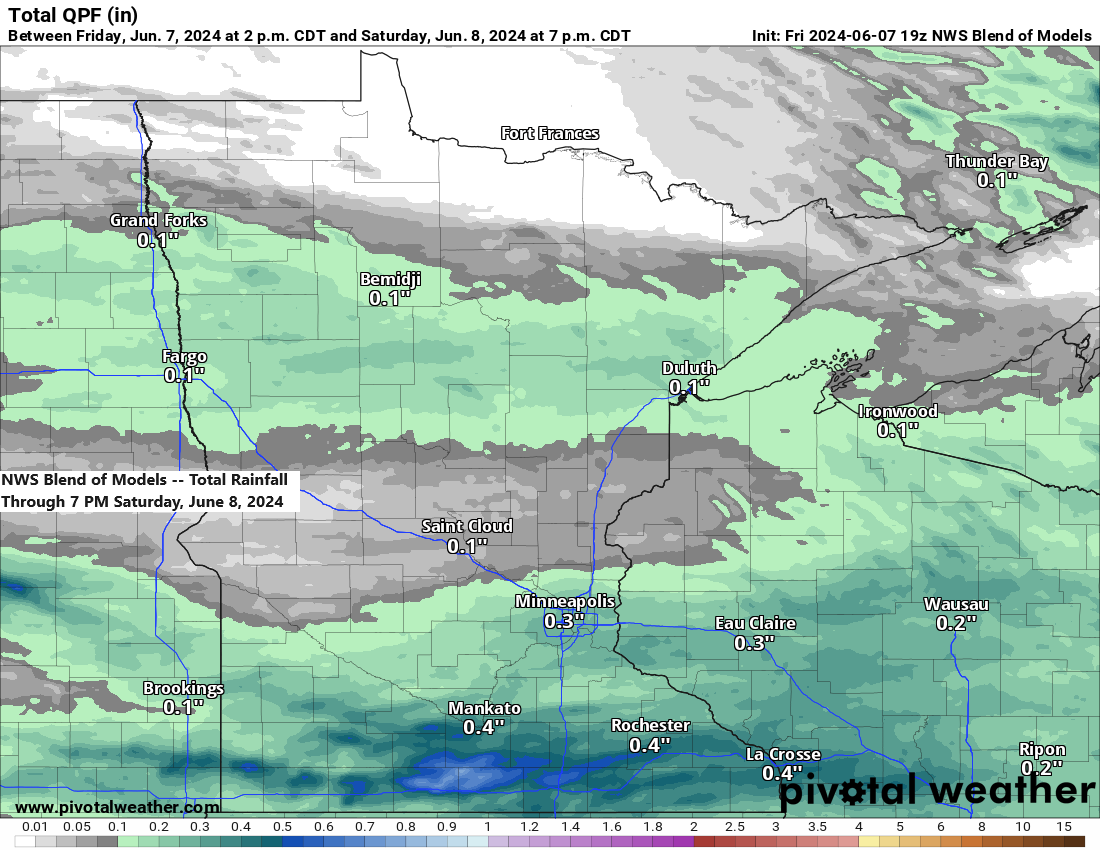A few showers tonight and Saturday; Patchy frost possible early next week