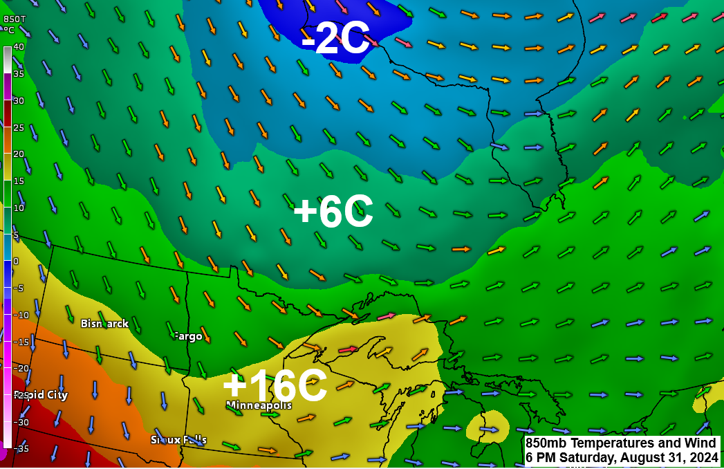 Expect fluctuating temperatures in the coming days.