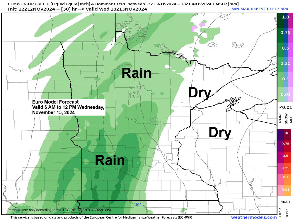 Forecast: Rain Wednesday and Pattern Change Next Week