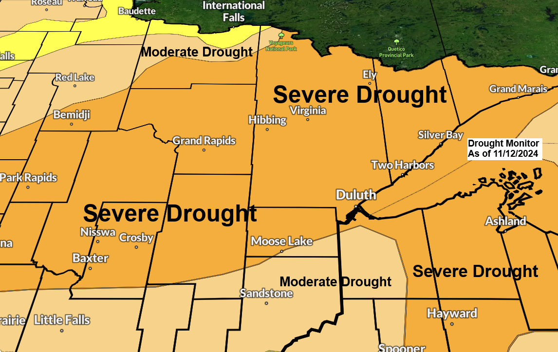 Current Drought Conditions in the Northland