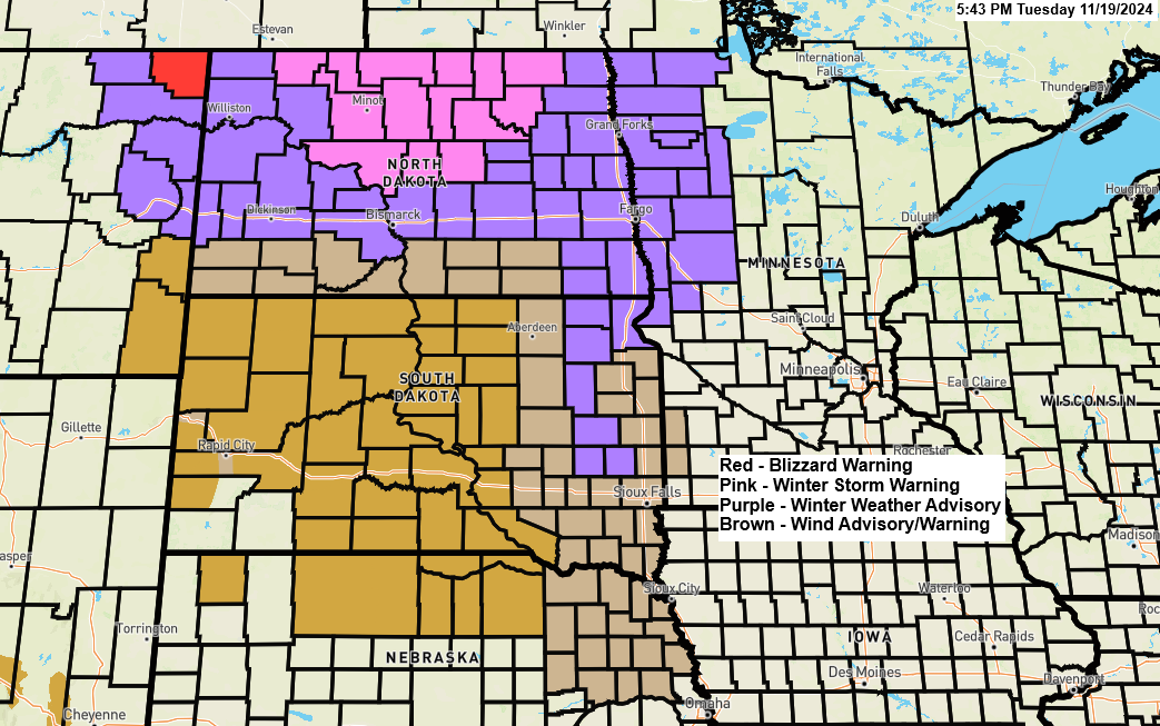 Scattered Snow Showers and Colder; Windy tonight and again Thursday