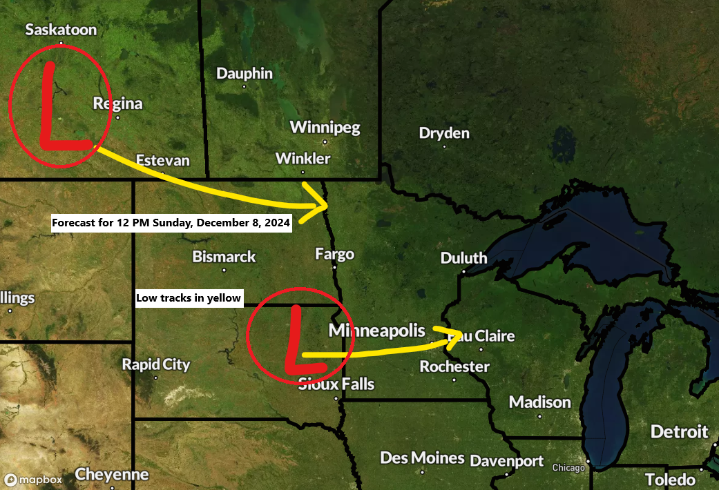 Snow and Mixed Precipitation: Winter Storm Warning and Winter Weather Advisory issued for parts of the Northland