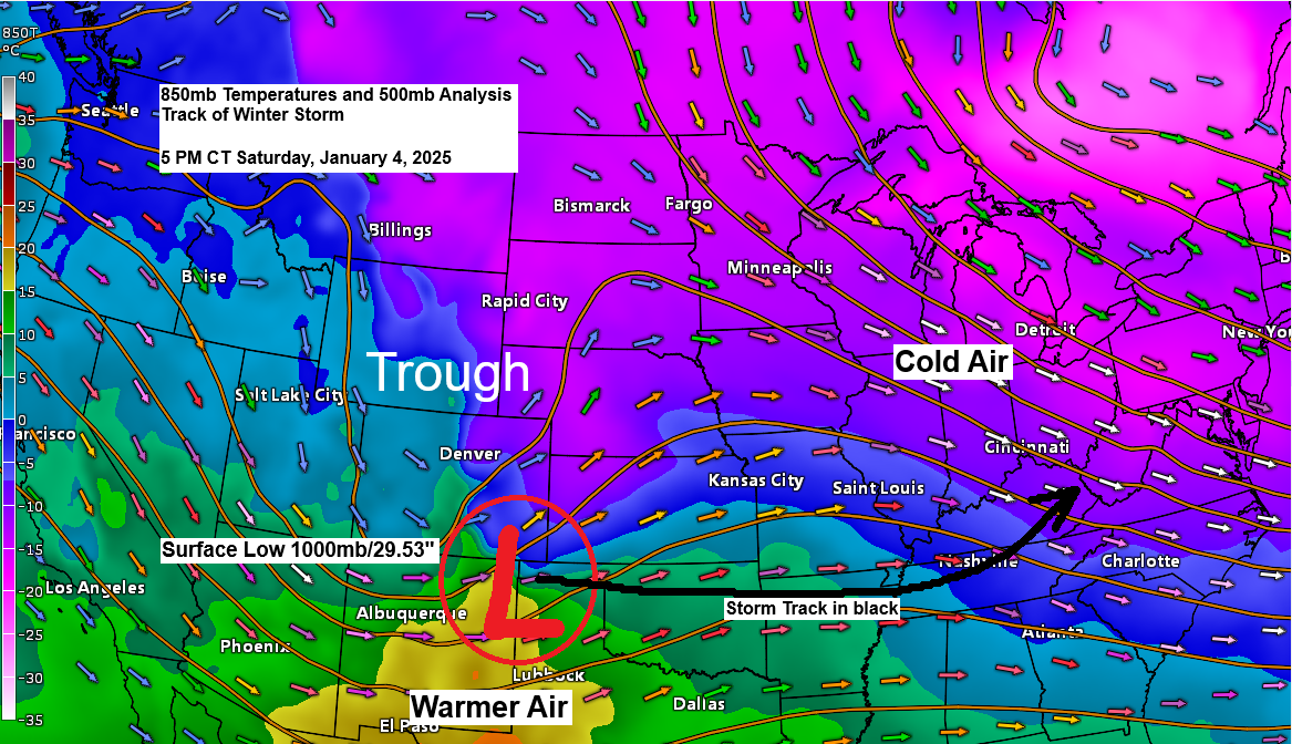 Snow drought continues in the Northland while a massive winter storm hits the central Plains to the Mid-Atlantic