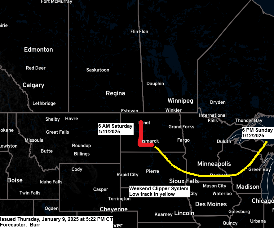 Some more snow possible this weekend