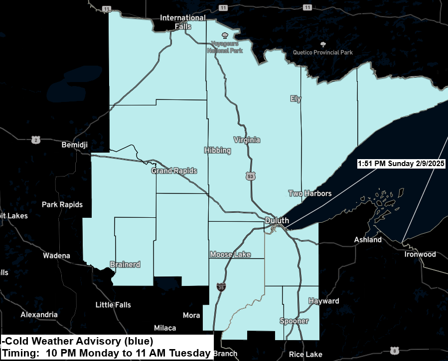 Very Cold this week; Chances for some snow return late in the week