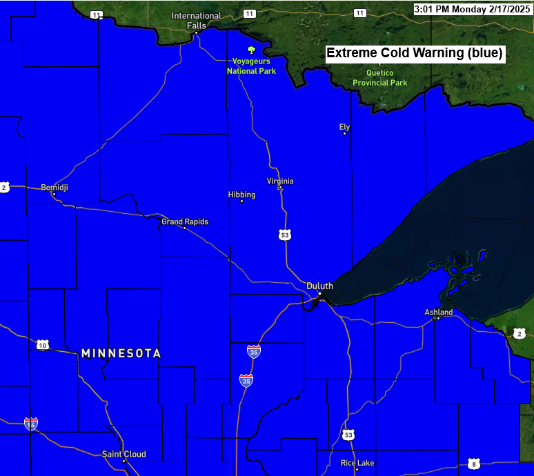Arctic air persists, with a chance of a little snow on Wednesday