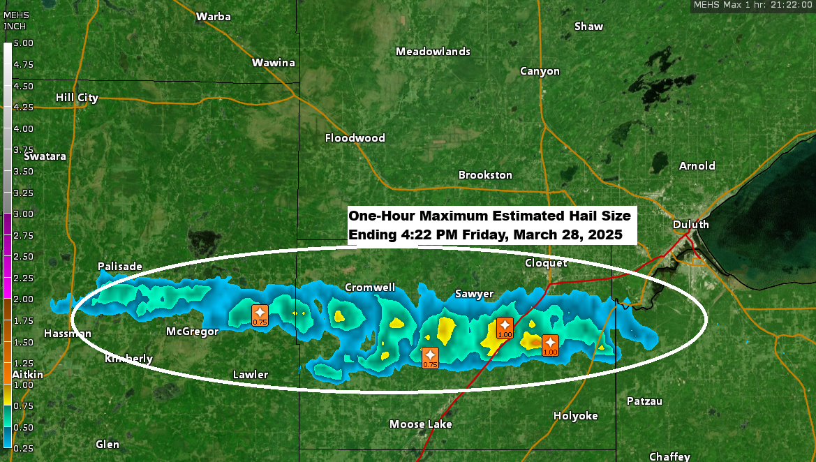 Storm Reports from today; Update on tonight’s system
