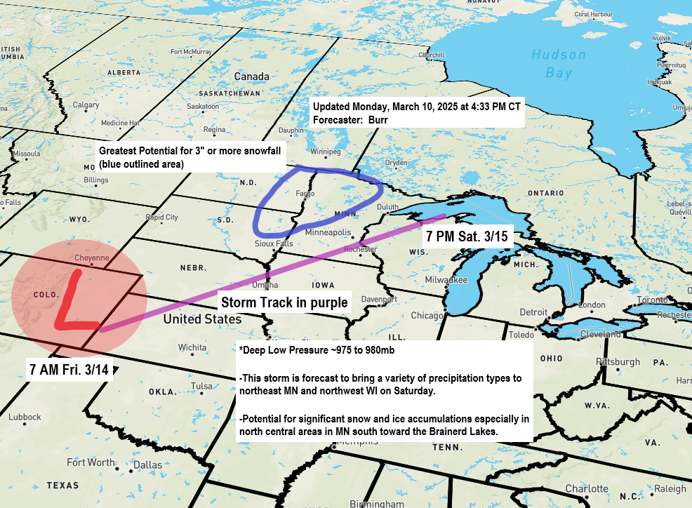 Weekend Storm Update: It looks messy