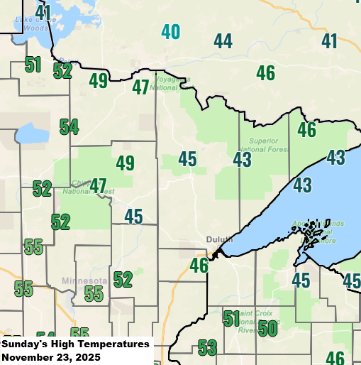 Record High Temperatures in Northland: November 23 Insights