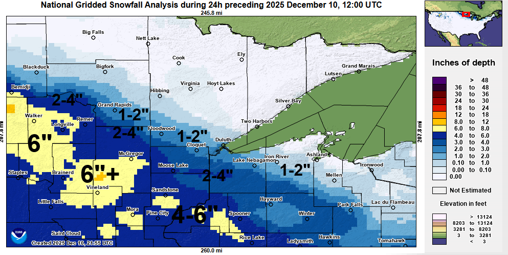Arctic Air and Snowfall Update