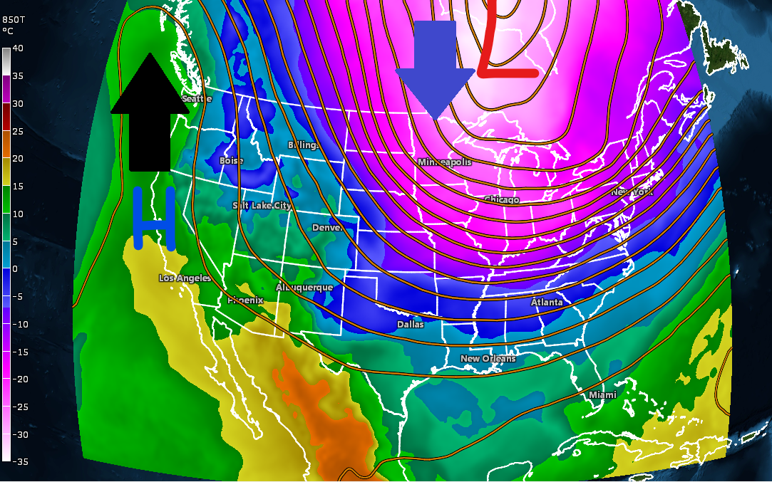It’ll be frigid tonight, a bit warmer Tuesday and Wednesday, then even colder air will move in later in the week.