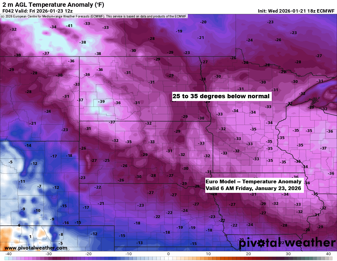 Frigid January Weather