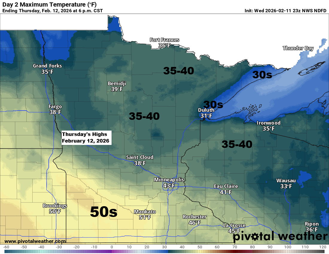 Northland Weather Update: Mild Days Ahead