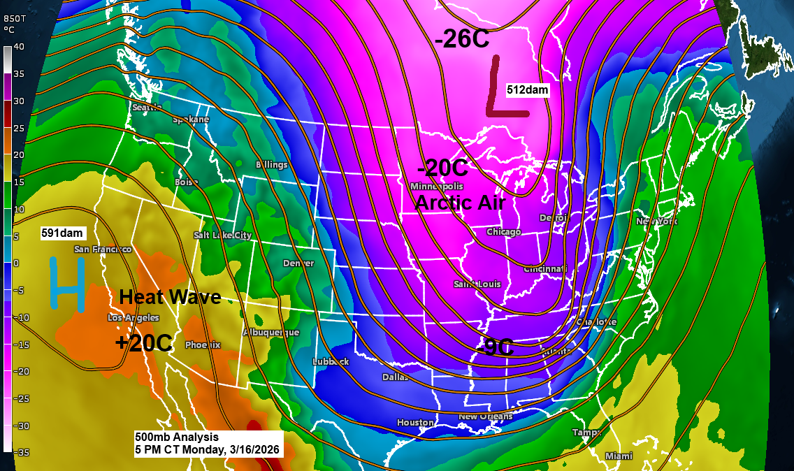 Frigid Tonight; Snow Returns Tuesday Night