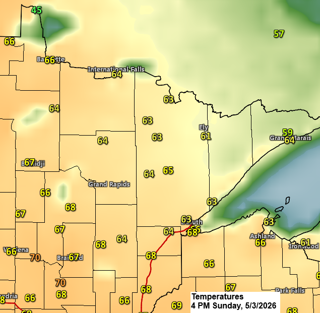 Cooler Temperatures Return to the Northland After Mild Spring Day