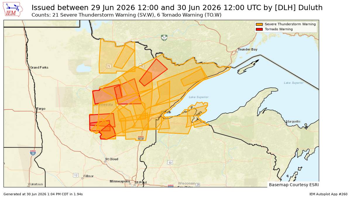 27 Warnings in a Day: Northland Severe Weather Recap & What’s Next