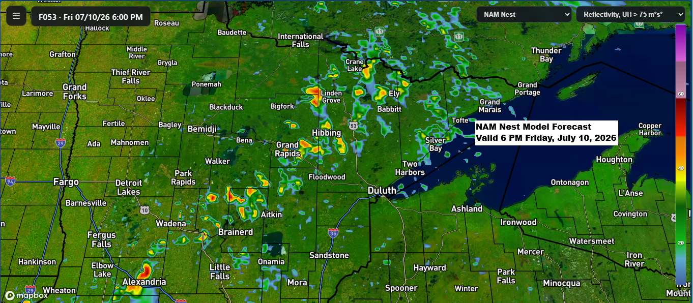 Northland Forecast: Storm Chances Friday, Then Intense Heat Builds