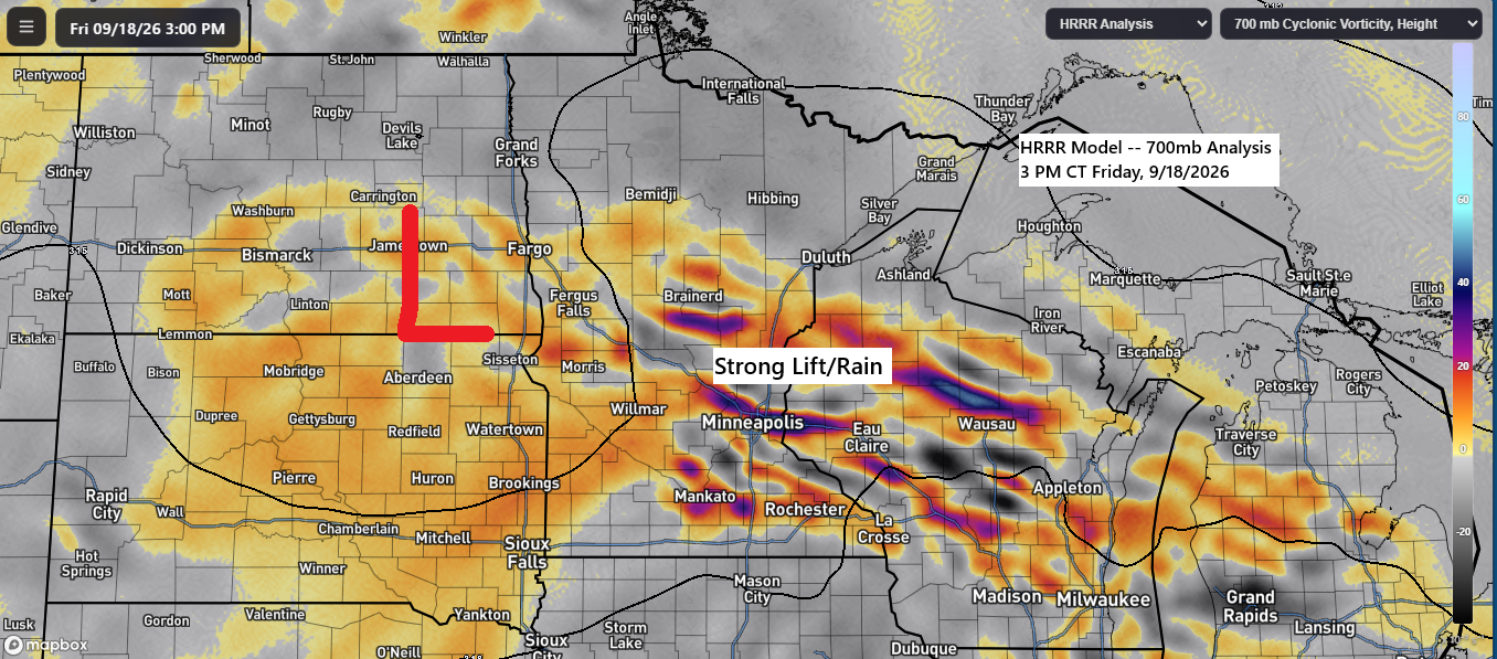 Showers End Tonight, Then a Long Dry Stretch Begins