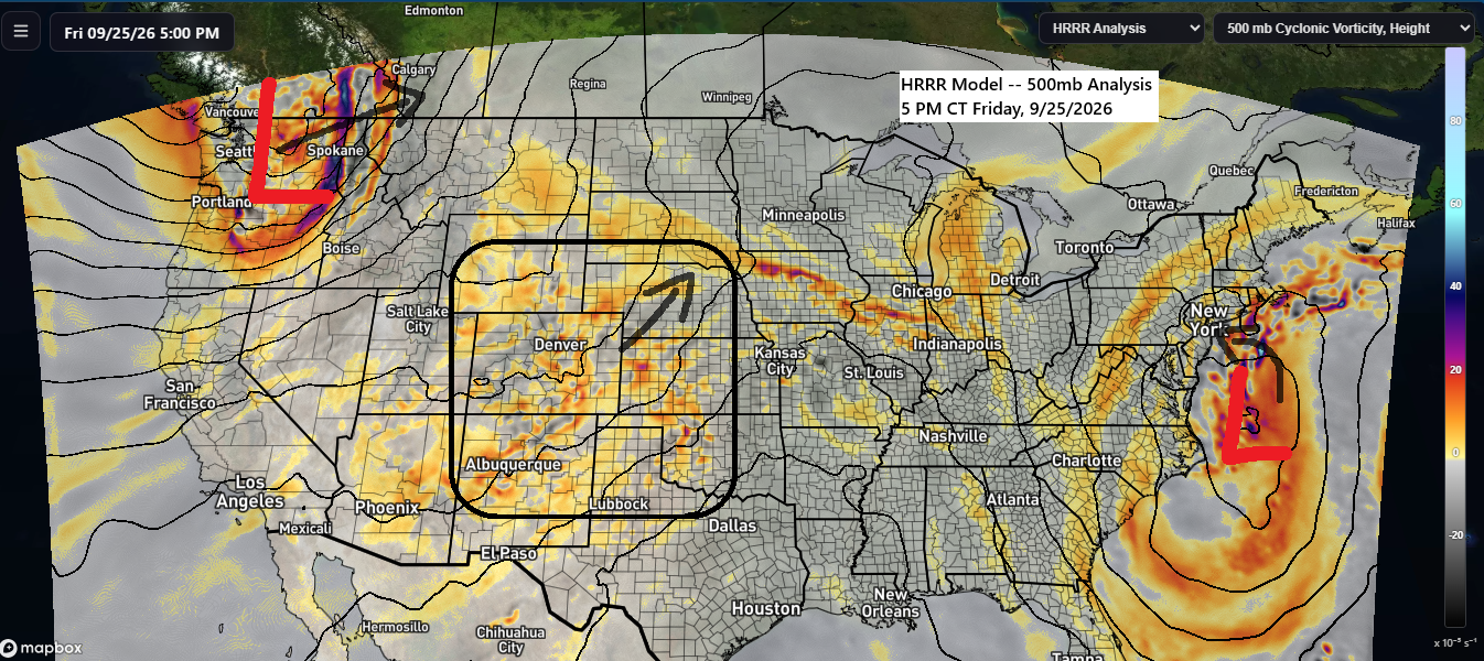 🌦️A bit of weekend rain is on the horizon as the large-scale weather pattern remains active.